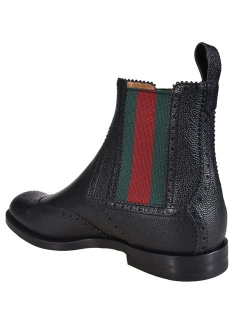 gucci men's black boots|gucci men's boots162616 price.